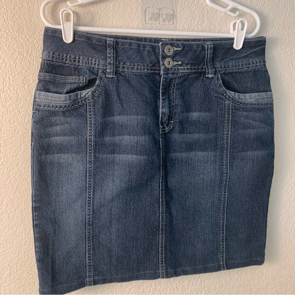 Cato Blue Mini Skirt